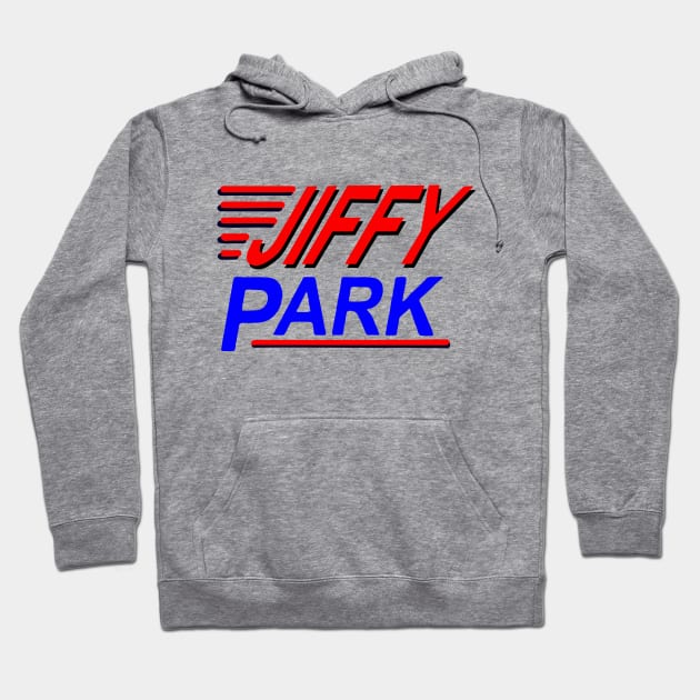 Jiffy Park Hoodie by BarkeranArt